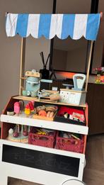 Marktkraam/winkeltje en toebehoren Little Dutch, Kinderen en Baby's, Speelgoed | Speelkeukens, Ophalen, Gebruikt, Hout, Speelkeuken