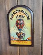 Wandkastje wandbord luchtballon sleutelkast deurtje, Ophalen, Zo goed als nieuw