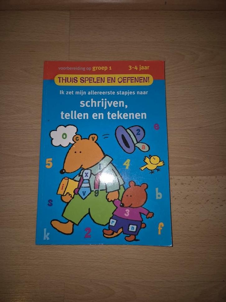 Nieuw boek: Thuis Spelen en Oefenen! 3-4 jaar, Boeken, Kinderboeken | Baby's en Peuters, Nieuw, 3 tot 4 jaar, Uitklap-, Voel- of Ontdekboek