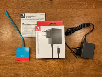 Nintendo Switch AC Adapter en Switch splitter beschikbaar voor biedingen