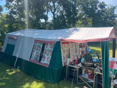 Vouwwagen Alpen Kreuzer, Caravans en Kamperen, Vouwwagens, meer dan 6, Beige, Aanwezig, Ophalen