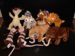 SUPER DE BOER ICE AGE 3 KNUFFELS COMPLETE SERIE VELOURS, MET, Kinderen en Baby's, Speelgoed | Knuffels en Pluche, Nieuw, Ophalen of Verzenden