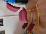 Stokke varier kniestoel, Huis en Inrichting, Stoelen, Ophalen, Gebruikt, Rood, Eén