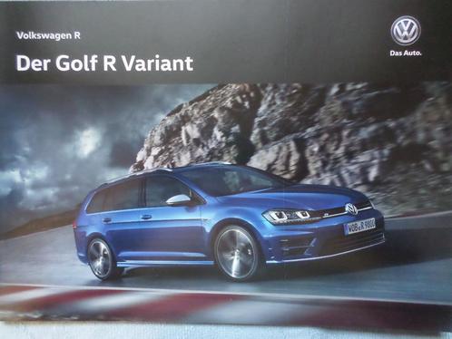 Volkswagen VW Golf R Variant 2015 Brochure, Boeken, Auto's | Folders en Tijdschriften, Zo goed als nieuw, Volkswagen, Verzenden