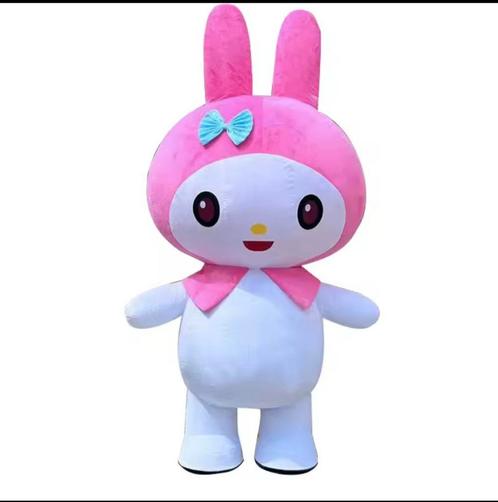 Kuromi mascotte te huur, Hobby en Vrije tijd, Feestartikelen | Verhuur, Zo goed als nieuw, Ophalen of Verzenden