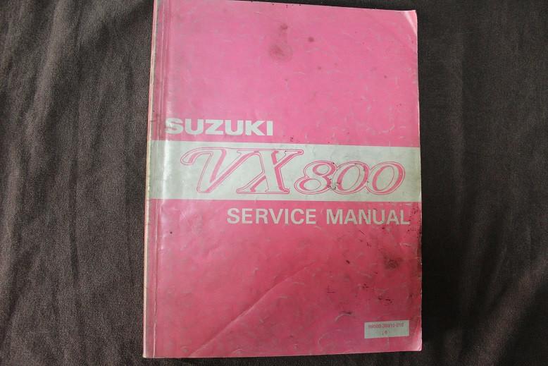 Suzuki VX800 1990 motorcycle service manual VX 800, Motoren, Handleidingen en Instructieboekjes, Ophalen of Verzenden, Suzuki