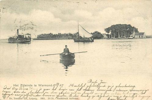 (388-563-035) Warmond Het Zijleinde, Verzamelen, Ansichtkaarten | Nederland, Zuid-Holland, Verzenden