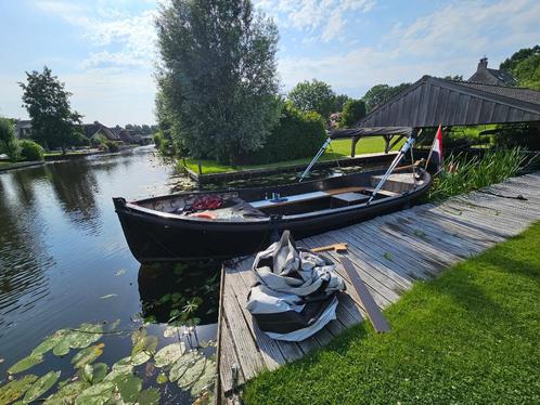 Reddingssloep 7,5 meter, Watersport en Boten, Sloepen, Gebruikt, 10 tot 30 pk, 6 meter of meer, Binnenboordmotor, Diesel, Polyester