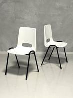 Retro horeca stoelen nieuw bar cafe stoelen wit prijs p/stuk, Jaren 60, Ophalen of Verzenden, Valk, Wit