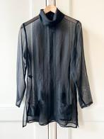 Kyuso voile blouse zwart, maat F36/NL34, Kleding | Dames, Ophalen of Verzenden, Zo goed als nieuw, Maat 34 (XS) of kleiner, Zwart