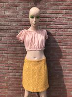 Rok - Zara Basics - S - geel  € 4,00, Geel, Ophalen of Verzenden, Zo goed als nieuw, Maat 36 (S)