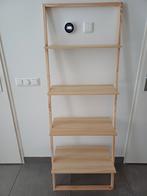 Houten wandrek met 4 planken, hoogte 165 cm en breedte 60 cm, Ophalen, Zo goed als nieuw