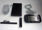Nintendo Wii U zwart 32GB met spel, Ophalen, Gebruikt, Met 1 controller