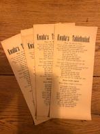 Kwatta’s tablettenlied, Verzamelen, Merken en Reclamevoorwerpen, Ophalen of Verzenden, Overige typen