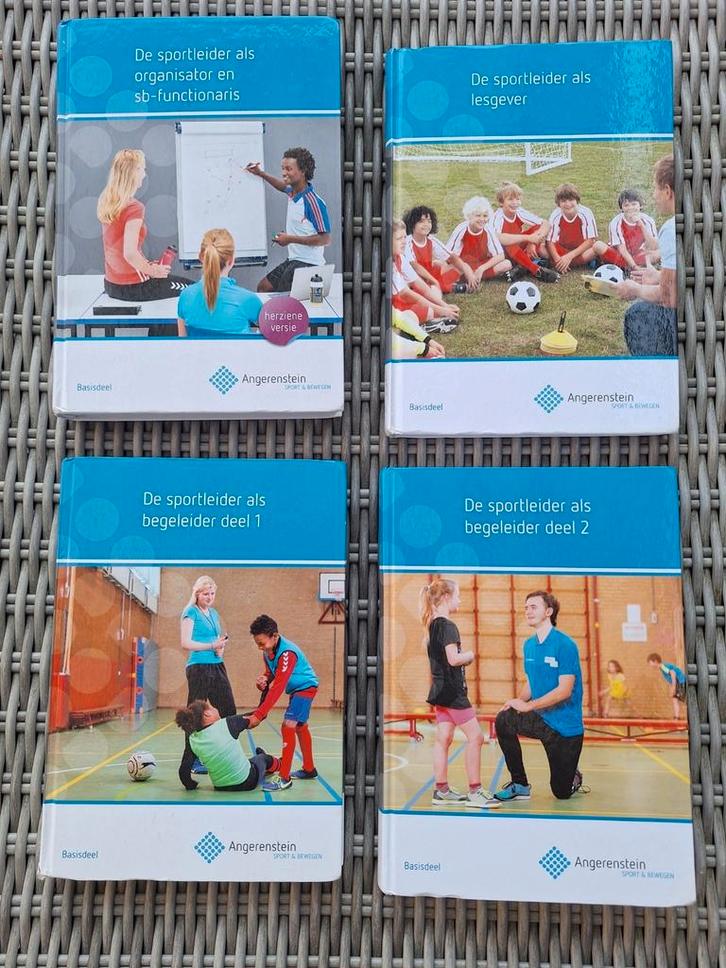 De sportleider, 4 basisdelen MBO Sport en Bewegen, Boeken, Studieboeken en Cursussen, Gelezen, MBO, Ophalen of Verzenden