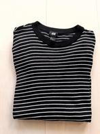 H&M Zwartwit gestreepte sweater maat S, Zwart, Ophalen of Verzenden, Zo goed als nieuw, H&M