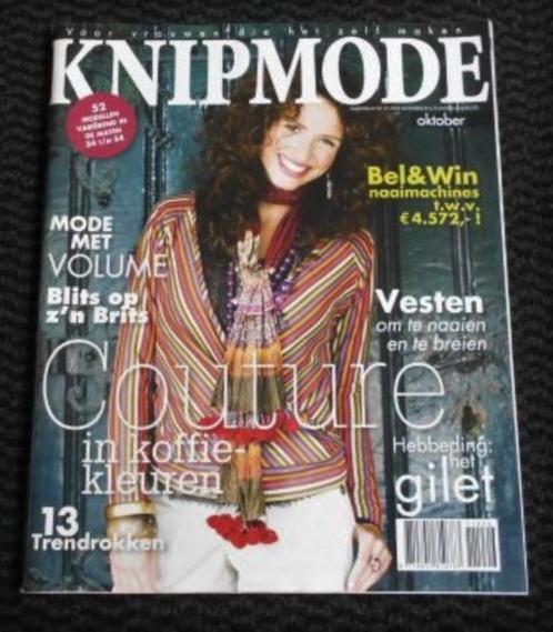 Knipmode nummer 10 oktober 2006, Hobby en Vrije tijd, Kledingpatronen, Zo goed als nieuw, Vrouw, Knipmode, Verzenden
