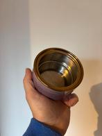 6 Keramieken Potjes met Deksel - Roze & Goud, Antiek en Kunst, Antiek | Keramiek en Aardewerk, Ophalen of Verzenden