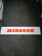 Oud kunsstof reclamebord midlock speciaal gereedschappen., Ophalen of Verzenden, Gebruikt, Reclamebord