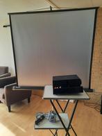 Dia projector met standaard en scherm, Audio, Tv en Foto, Diaprojectors, Gebruikt, Met scherm, Ophalen