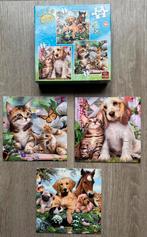 Puzzel 3 in 1, Ophalen, 10 tot 50 stukjes, Zo goed als nieuw