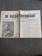 W.O.1 De Soldatencourant 1914, orgaan voor leger en vloot, Nederland, Ophalen of Verzenden, Tijdschrift, Voor 1920