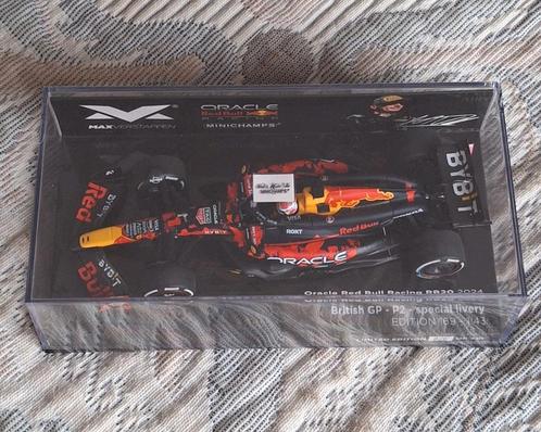 Max Verstappen Auto British 2024 Limited Edition 1:43., Verzamelen, Automerken, Motoren en Formule 1, Nieuw, Formule 1, Ophalen of Verzenden