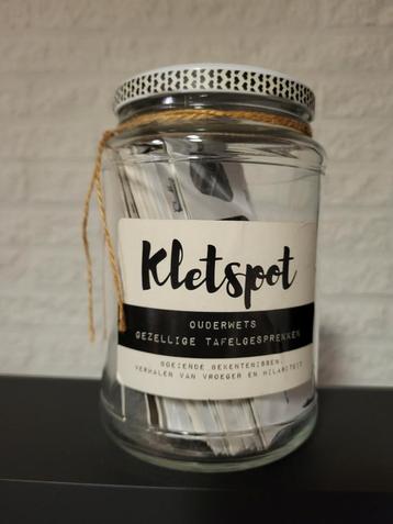 Kletspot - Gezellige Tafelgesprekken beschikbaar voor biedingen