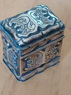 Vintage Hollands zilveren lodereindoosje met keurmerken, Verzenden, Zilver