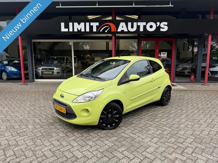 Ford Ka 1.2 Titanium/Airco/Elek.Ramen/NAP/APK!, Auto's, Ford, Bedrijf, Te koop, Ka, ABS, Airbags, Airconditioning, Boordcomputer