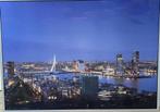 Schilderij Erasmusbrug/ skyline Rotterdam Ikea, Ophalen, 125 cm of meer, Zo goed als nieuw, Schilderij