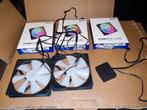 NZXT F140 RGB CORE 5 FANS MET RGB CONTROLLER, Verzenden, Luchtkoeling