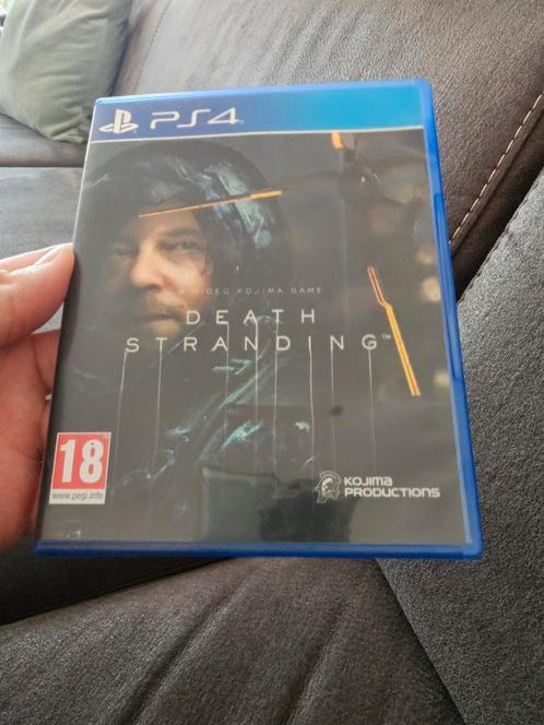 Death Stranding, PS4, Spelcomputers en Games, Games | Sony PlayStation 4, Zo goed als nieuw, Overige genres, 1 speler, Vanaf 18 jaar