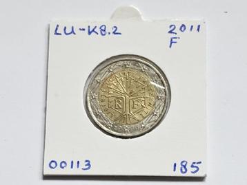 2-euromunt Frankrijk (F) 2011 Koers LU-K8.2 beschikbaar voor biedingen