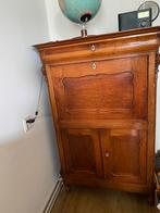 Antiek eiken secretaire / bureau, Ophalen, Zo goed als nieuw