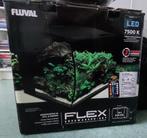 Aquarium fluval flex 34 liter, Dieren en Toebehoren, Ophalen, Zo goed als nieuw, Leeg aquarium