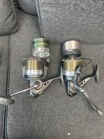 Te koop 2 feeder molens van okuma, Watersport en Boten, Hengelsport | Witvissen, Verzenden, Zo goed als nieuw, Molen
