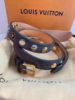 Suède riem van Louis Vuitton, 80 tot 90 cm, Minder dan 3 cm, Louis Vuitton, Zo goed als nieuw