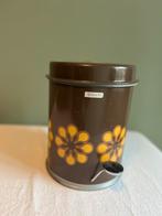 Vintage  Brabantia pedaalemmer prullenbak, Ophalen of Verzenden, Gebruikt, Overige materialen, Overige typen