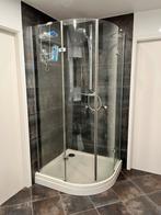 Douchecabine 100x90 met douchebak, Huis en Inrichting, Ophalen, Gebruikt