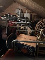 Grote voorraad Gispen 1135 353 en meer herstofferen, Huis en Inrichting, Stoelen, Ophalen, Gebruikt, Overige kleuren, Bauhaus fifties