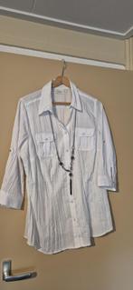 Dames blouse wit, Wit, Maat 46/48 (XL) of groter, Ophalen of Verzenden, Zo goed als nieuw
