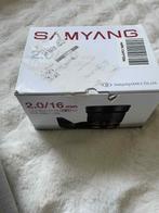 Samyang 16mm f/2.0 ED AS UMC CS, Ophalen of Verzenden, Zo goed als nieuw, Groothoeklens