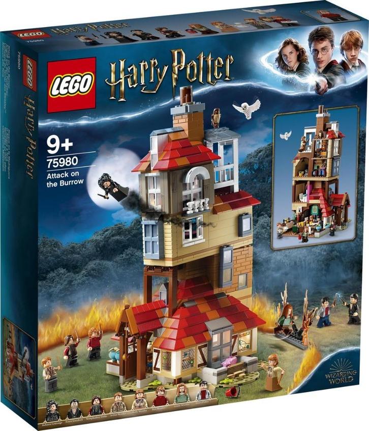 LEGO Harry Potter Aanval op het nest | Set 75980, Kinderen en Baby's, Speelgoed | Duplo en Lego, Nieuw, Lego, Complete set, Ophalen of Verzenden