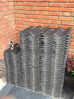 80 Zwarte Dakpannen - 42x33cm sneldekpan, Ophalen, Overige materialen, Gebruikt, Zwart