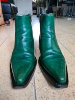 Western boots mt 43. Cowboy laarzen. Groen, Ophalen of Verzenden, Gedragen, Overige kleuren, Boots