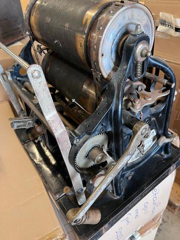 Antieke Gestetner Rotary Cyclostyle Stencilmachine beschikbaar voor biedingen
