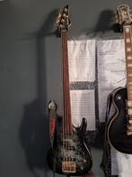 Samick Fretless Basgitaar, Muziek en Instrumenten, Snaarinstrumenten | Gitaren | Bas, Ophalen, Gebruikt, Elektrisch, Fretloos