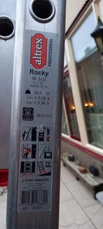 Drie delige professionele ladder, Doe-het-zelf en Verbouw, Ladders en Trappen, Ophalen, Gebruikt, Opvouwbaar of Inschuifbaar, 4 meter of meer