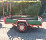 Enkelas  eenas  aanhanger rijbewijs B afm. inwendig 207x105, Ophalen, Gebruikt